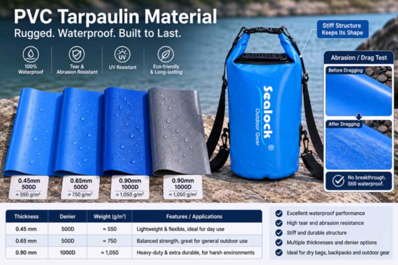 PVC Dry Bags: Εφαρμογές κόστους, απόδοσης και κατασκευής